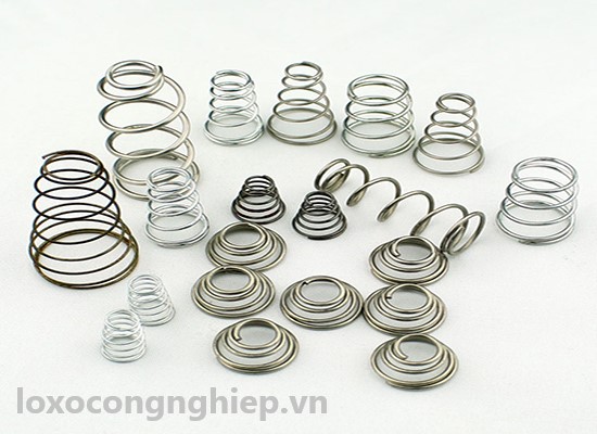 Lò xo hình nón bằng thép
