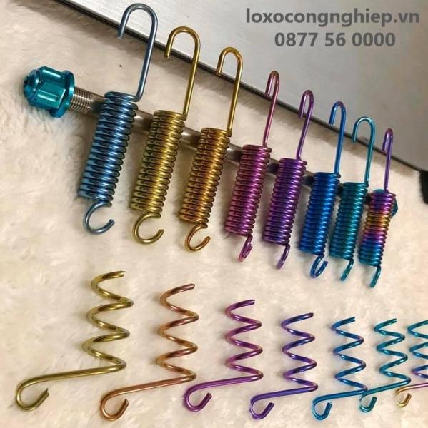 Lò xo kẹp dây mạ Titan