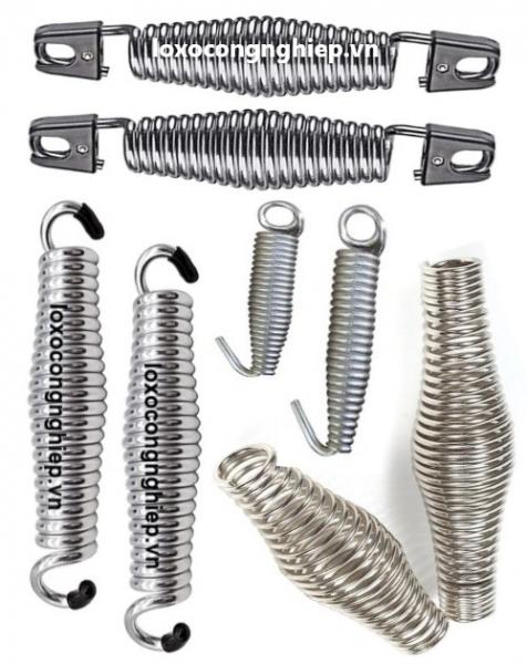 Lò xo kéo côn hai đầu bằng Inox