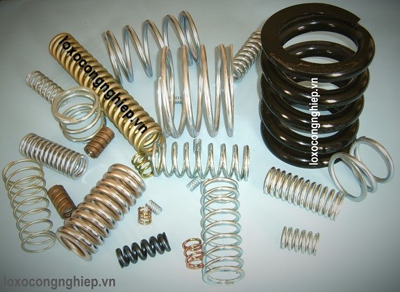 Lò xo nén mạ kẽm Lò xo nén mạ kẽm